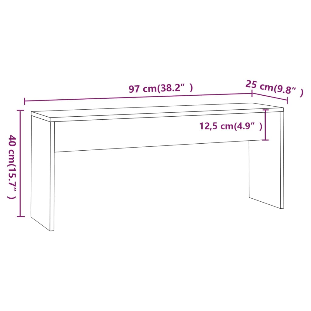 Juego De Comedor 3 Piezas Madera Contrachapada