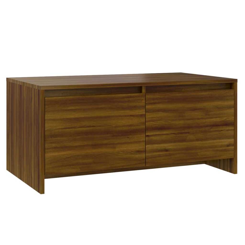 Mesa De Centro Madera De Ingeniería 90X50X41,5 Cm