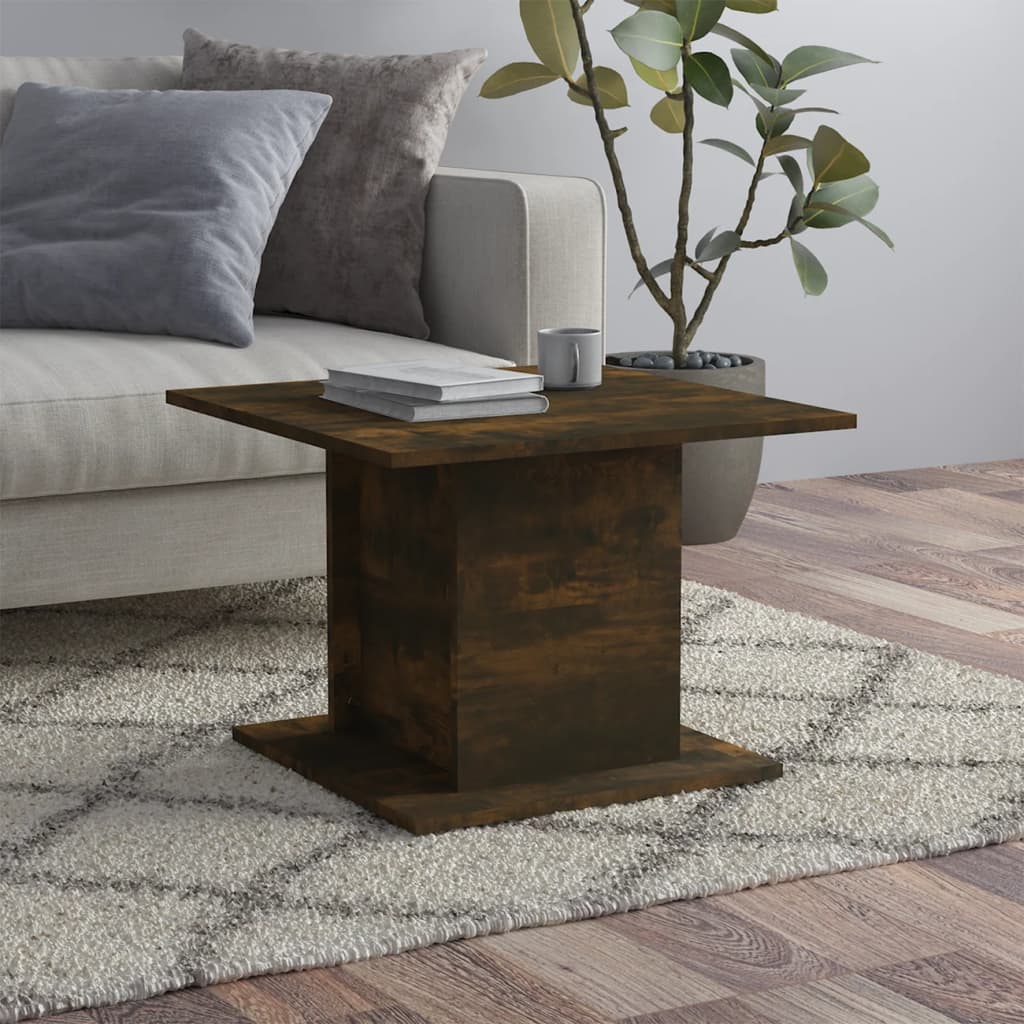 Mesa De Centro Madera Ingeniería 55,5X55,5X40 Cm