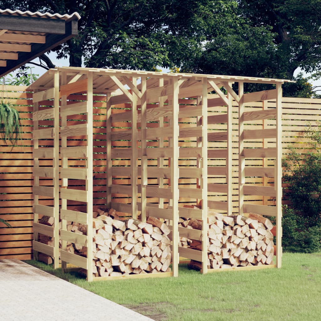 Pérgola Con Techo Madera De Pino Impregnada