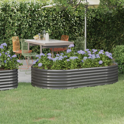 Jardinera Elevada De Acero Galvanizado