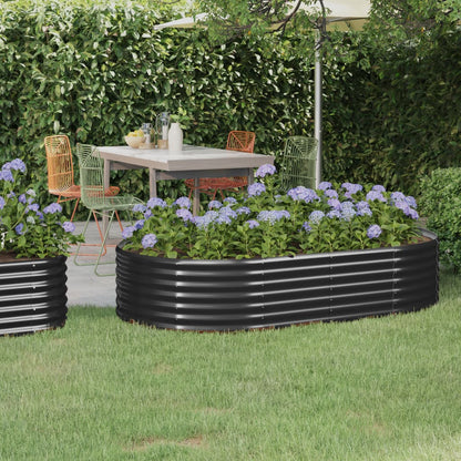 Jardinera Elevada De Acero Galvanizado