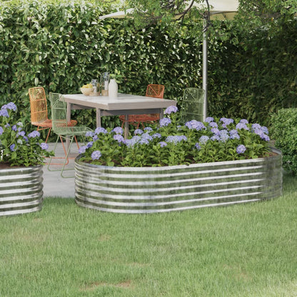 Jardinera Elevada De Acero Galvanizado