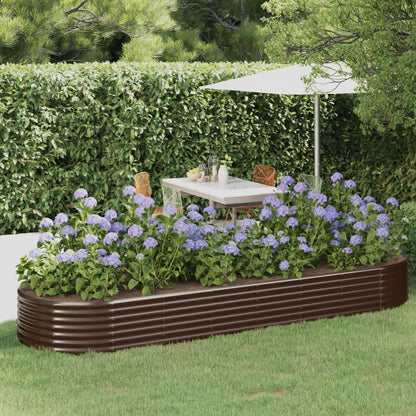 Jardinera Elevada De Acero Galvanizado