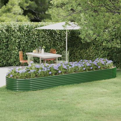 Jardinera Elevada De Acero Galvanizado
