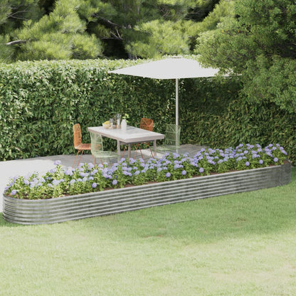 Jardinera Elevada De Acero Galvanizado