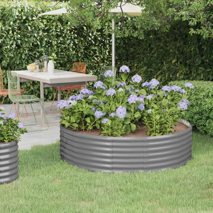 Jardinera Elevada De Acero Galvanizado