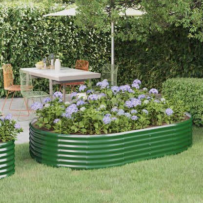 Jardinera Elevada De Acero Galvanizado