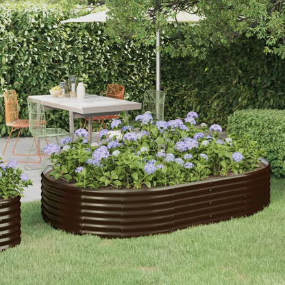 Jardinera Elevada De Acero Galvanizado