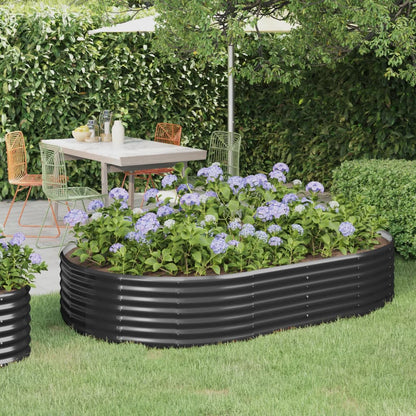 Jardinera Elevada De Acero Galvanizado
