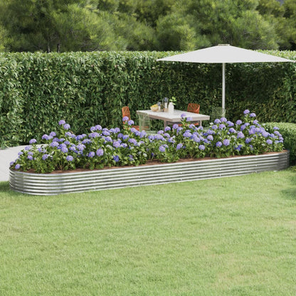 Jardinera Elevada De Acero Galvanizado