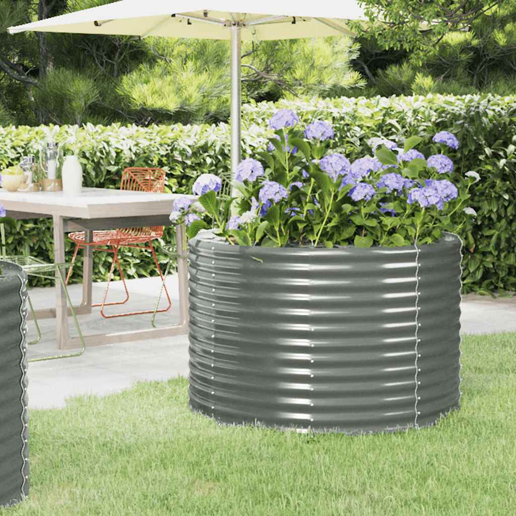 Jardinera Elevada Acero Galvanizado
