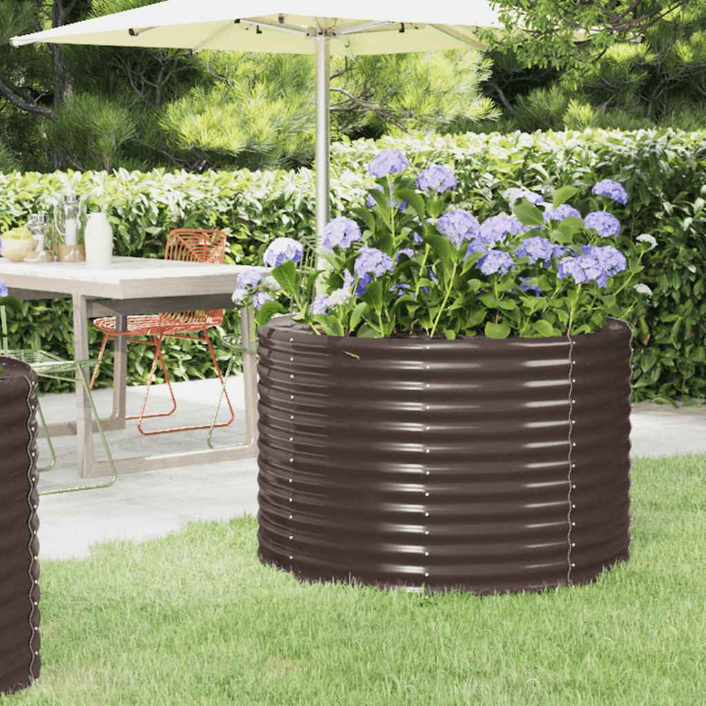 Jardinera Elevada Acero Galvanizado