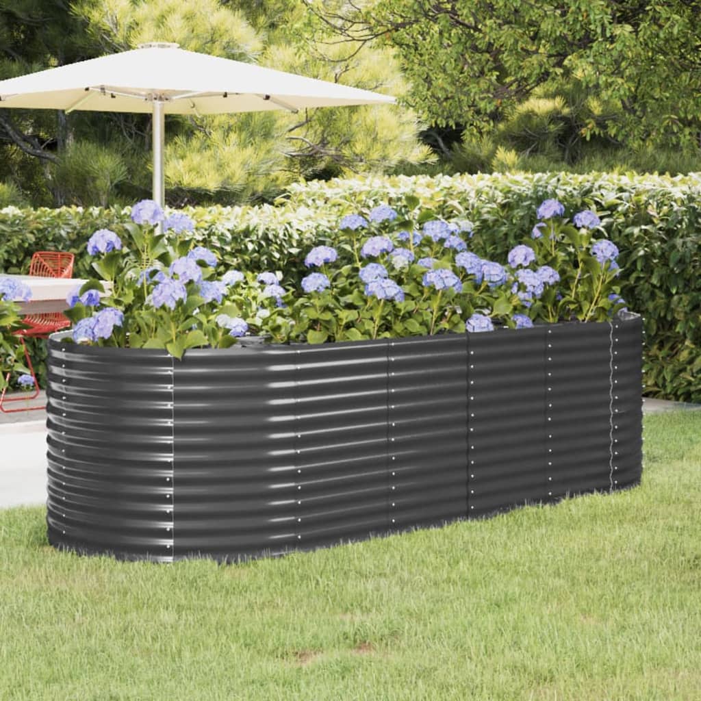 Jardinera Elevada Acero Galvanizado