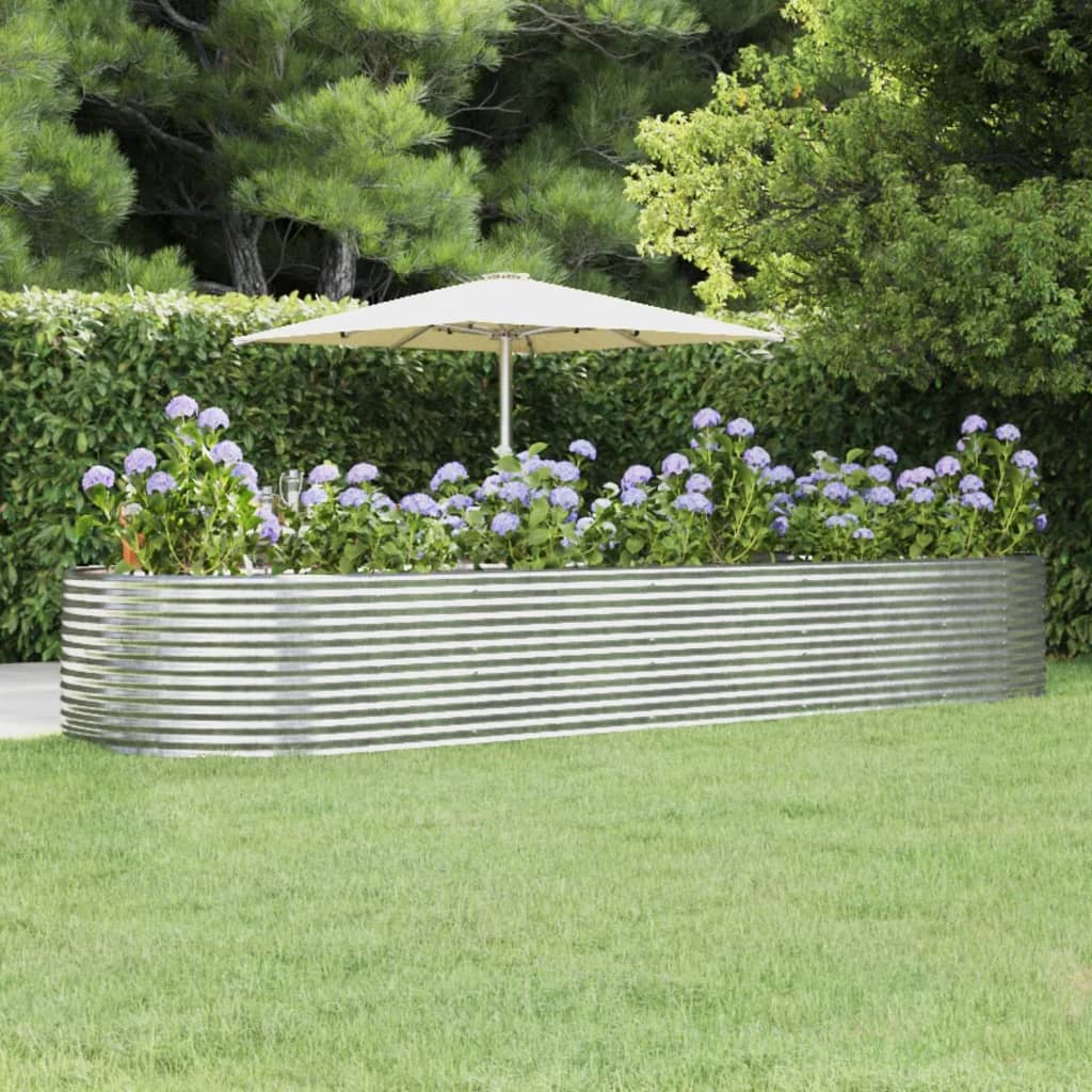 Jardinera Elevada Acero Galvanizado