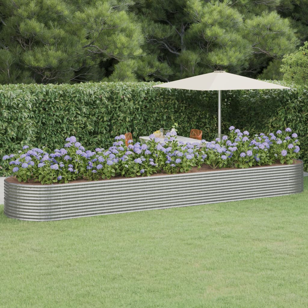 Jardinera Elevada Acero Galvanizado