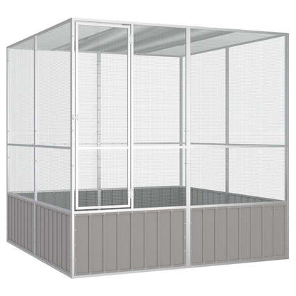 Jaula Pájaros Acero Galvanizado 302,5X324,5X211,5 Cm