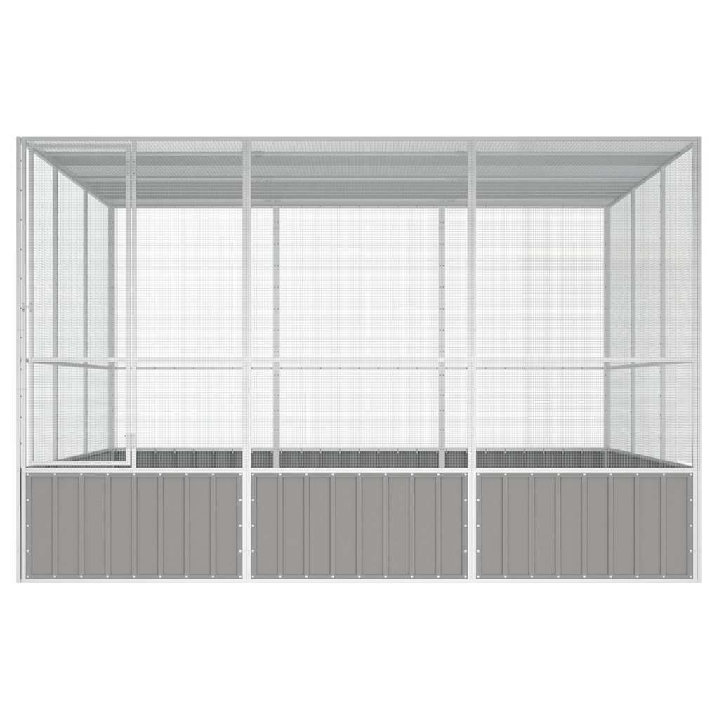 Jaula Pájaros Acero Galvanizado 302,5X324,5X211,5 Cm
