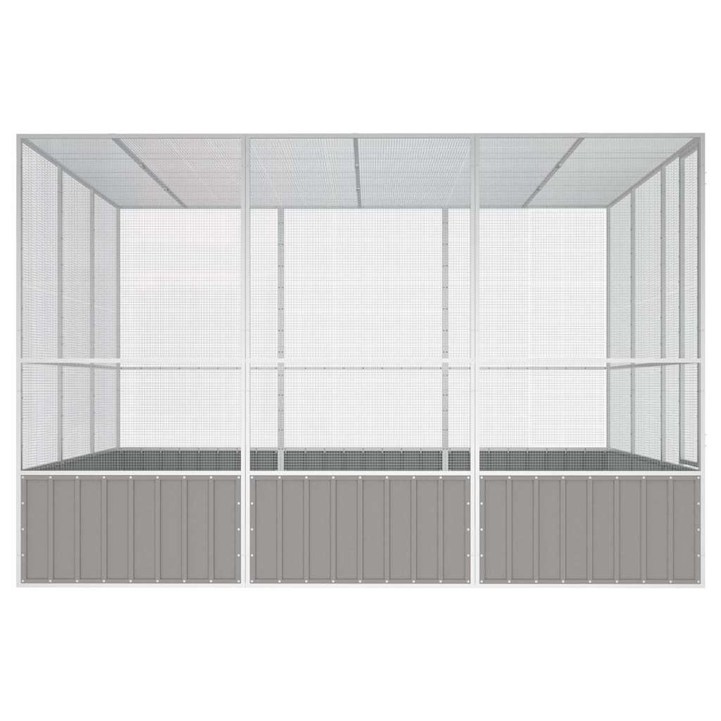 Jaula Pájaros Acero Galvanizado 302,5X324,5X211,5 Cm