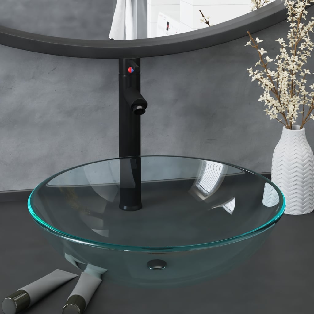 Lavabo De Vidrio Templado 42 Cm