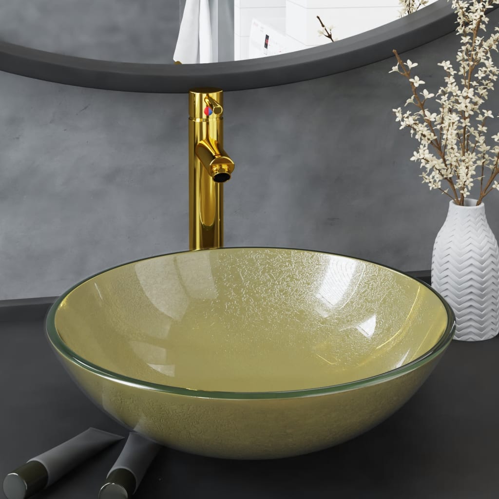 Lavabo De Vidrio Templado 42 Cm