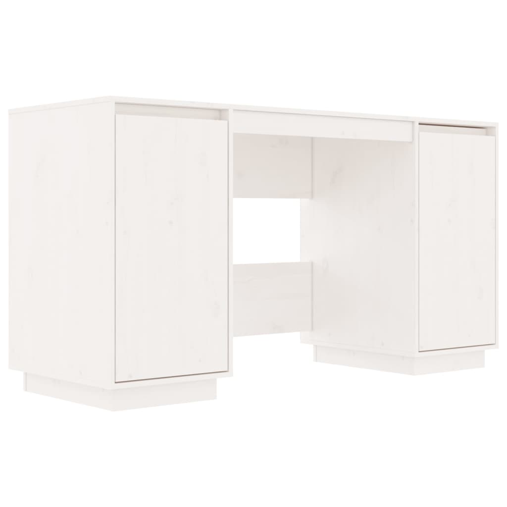 Escritorio Madera Maciza De Pino 140X50X75 Cm
