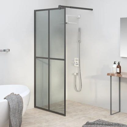 Mampara Puerta De Ducha Vidrio Transparente Esg 90X195Cm