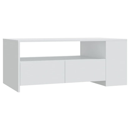 Mesa De Centro Madera De Ingeniería 102X55X42 Cm
