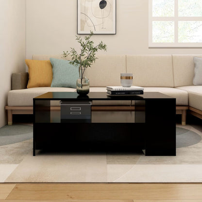 Mesa De Centro Madera De Ingeniería 102X55X42 Cm