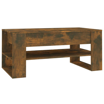 Mesa De Centro Madera De Ingeniería 102X55X45 Cm