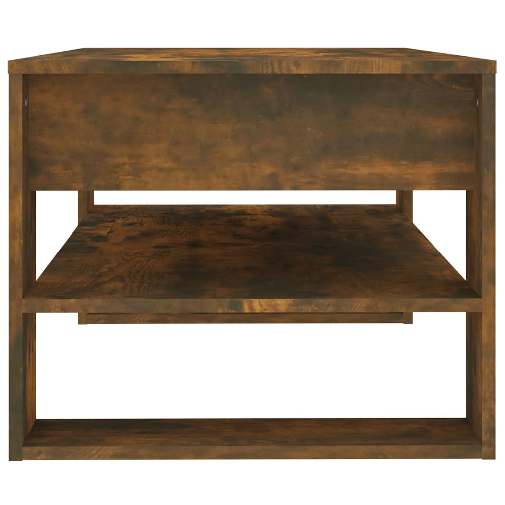 Mesa De Centro Madera De Ingeniería 102X55X45 Cm