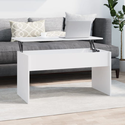 Mesa De Centro Madera Ingeniería 80X50,5X41,5 Cm