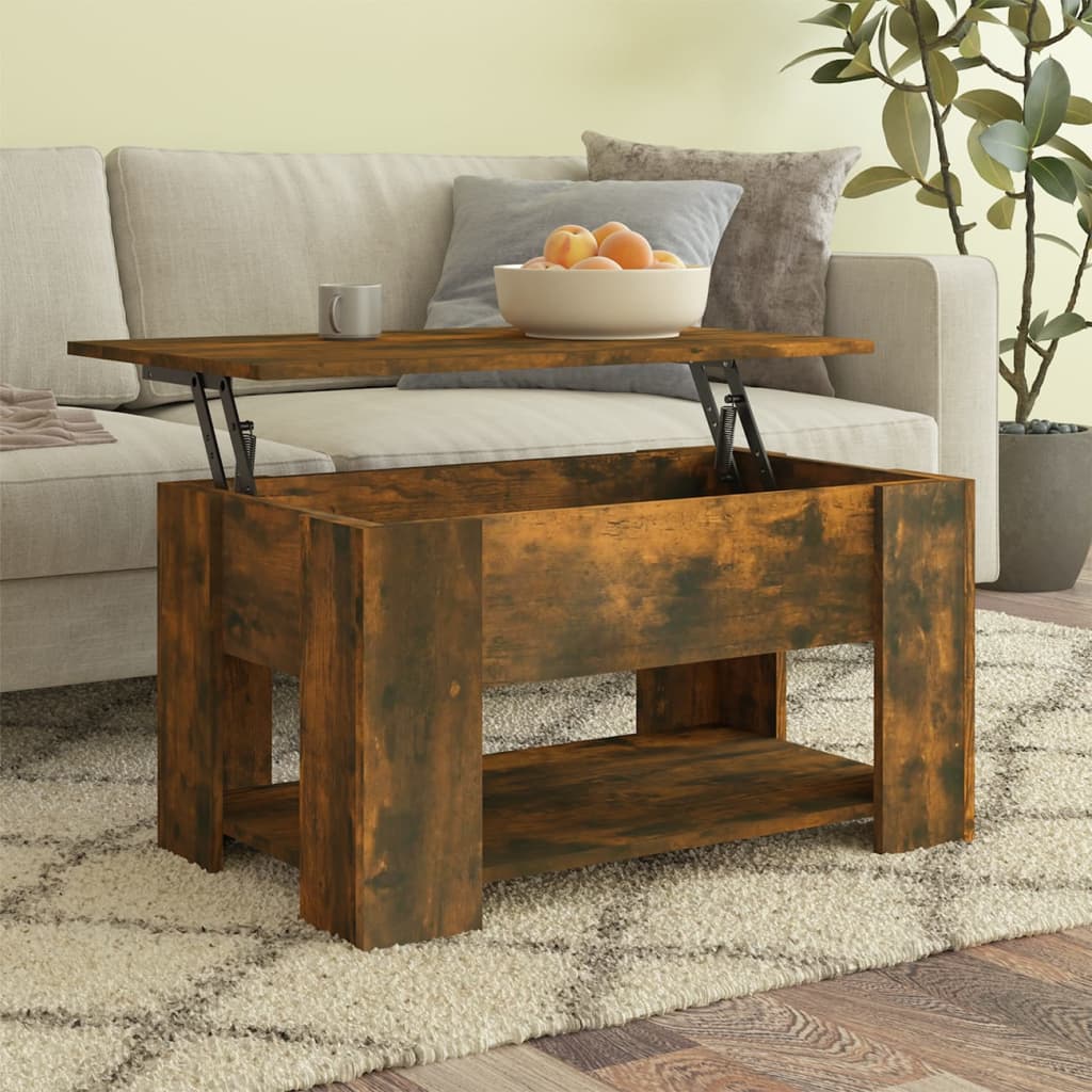 Mesa De Centro Madera De Ingeniería