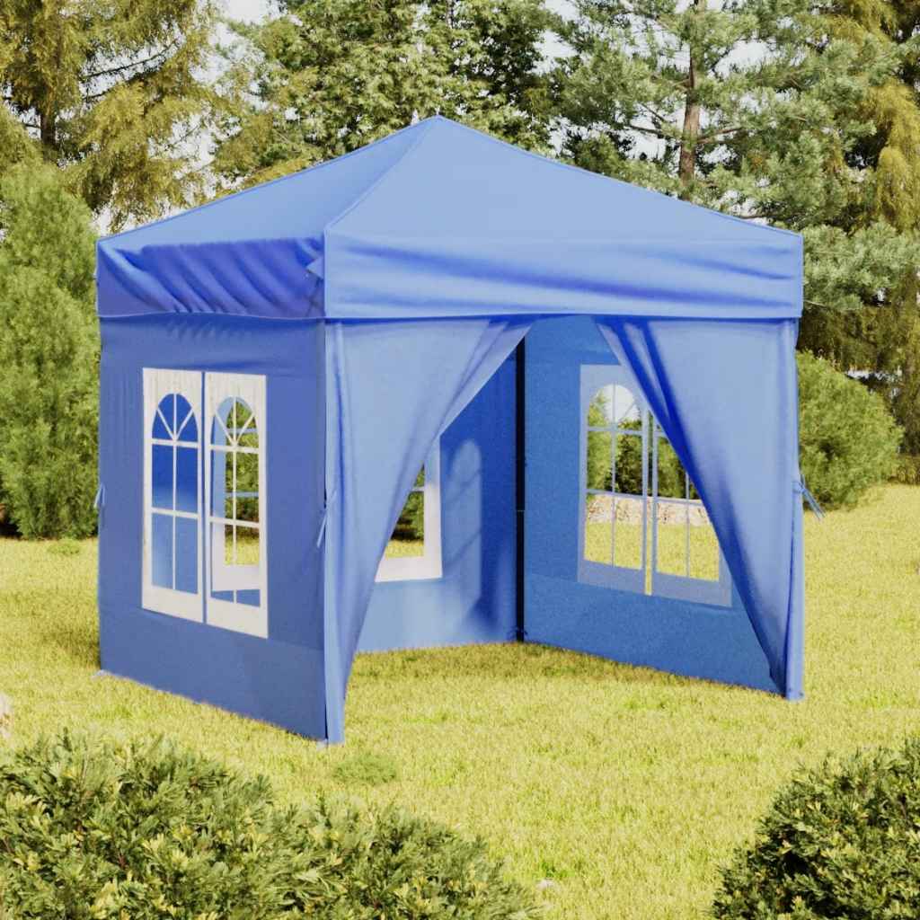 Carpa De Fiesta Plegable Con Paredes Laterales