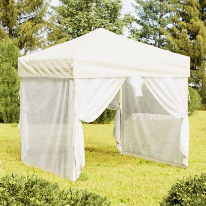 Carpa Para Fiestas Plegable Con Paredes Gris