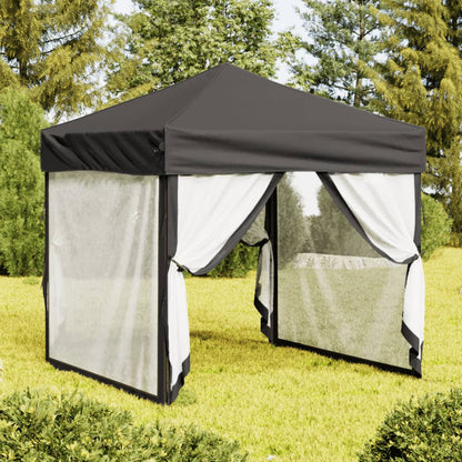 Carpa Para Fiestas Plegable Con Paredes Gris
