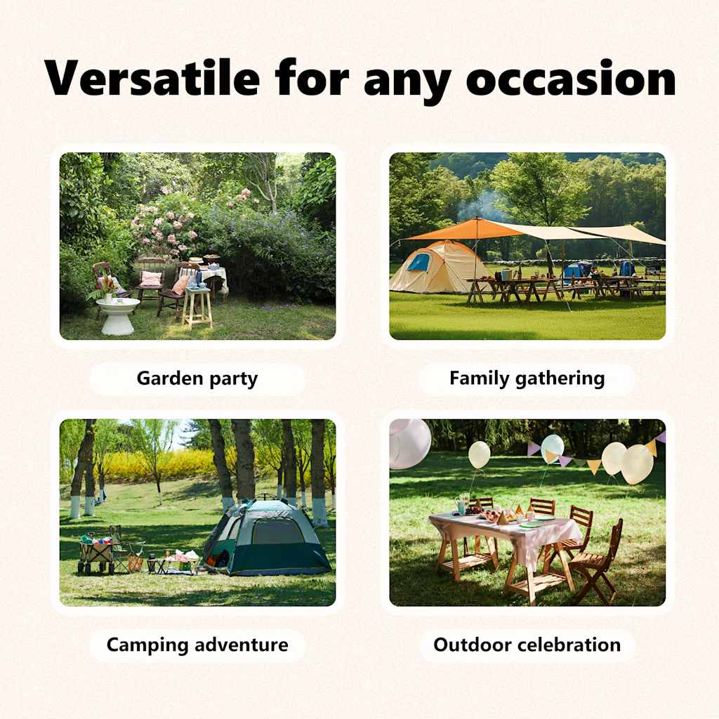 Carpa De Fiesta Plegable Con Paredes Laterales