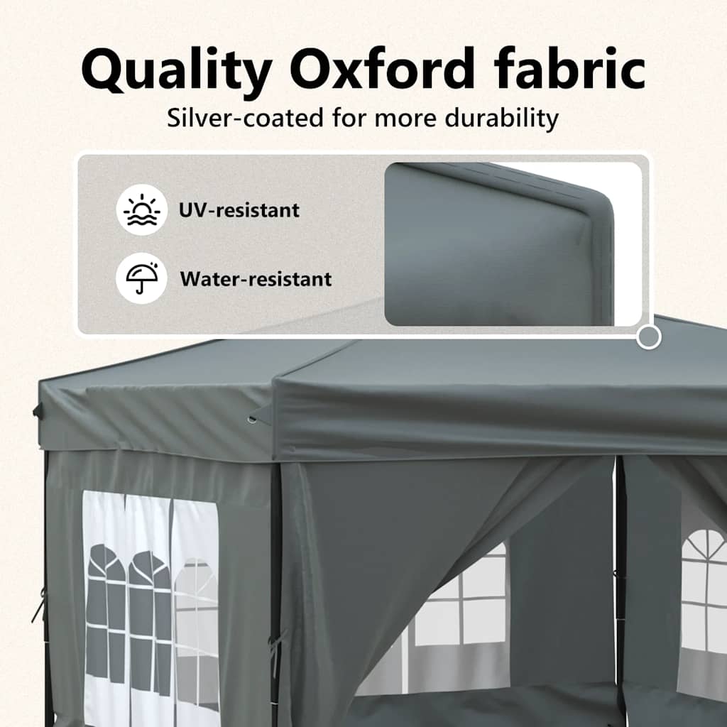 Carpa De Fiesta Plegable Con Paredes Laterales