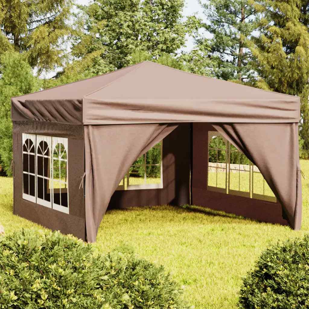 Carpa De Fiesta Plegable Con Paredes Laterales