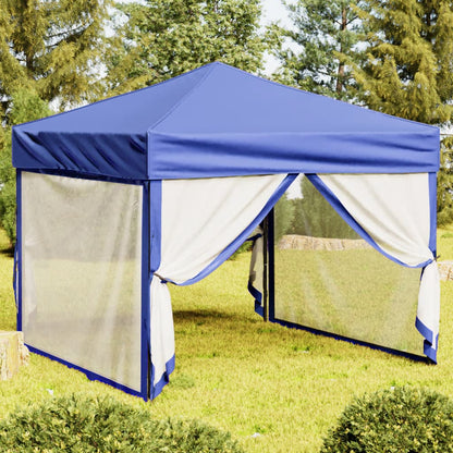 Carpa Para Fiestas Plegable Con Paredes Gris
