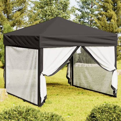 Carpa Para Fiestas Plegable Con Paredes Gris