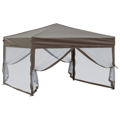 Carpa Para Fiestas Plegable Con Paredes Gris