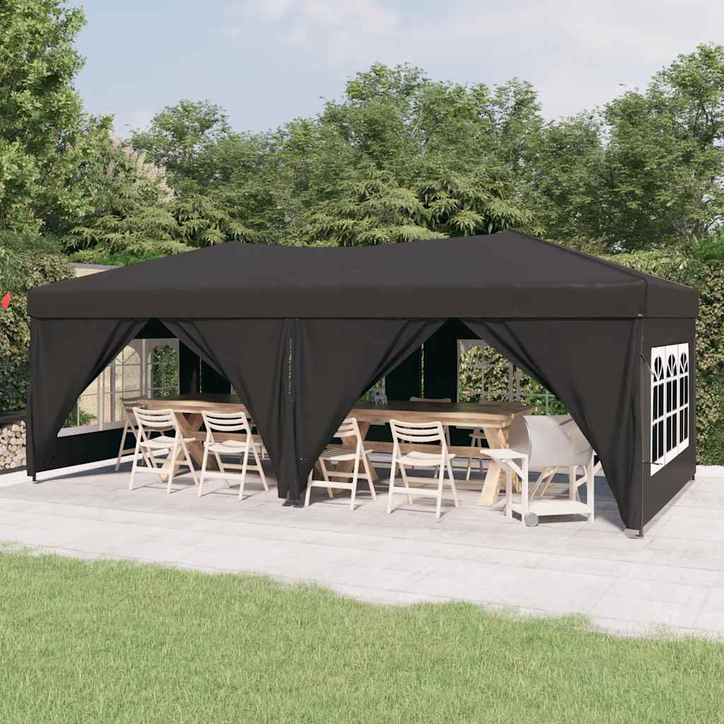 Carpa De Fiesta Plegable Con Paredes Laterales