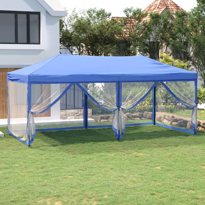Carpa Para Fiestas Plegable Con Paredes Gris