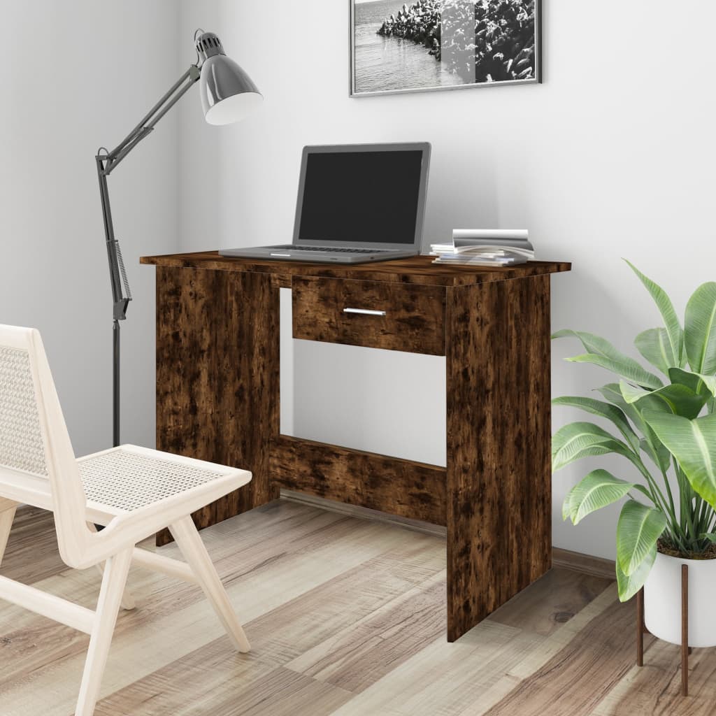 Escritorio Madera Vieja 100 X 50 X 76 Cm Madera De Ingeniería