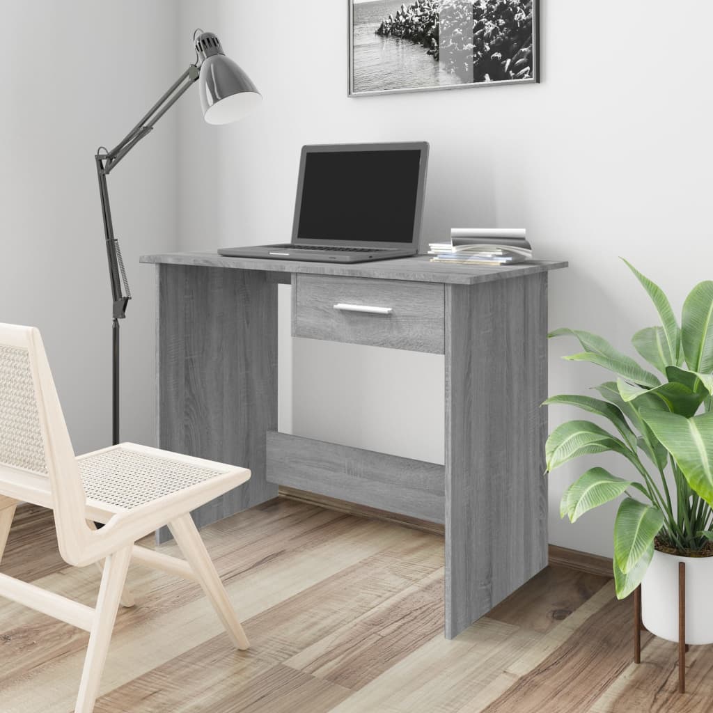 Escritorio Madera Vieja 100 X 50 X 76 Cm Madera De Ingeniería