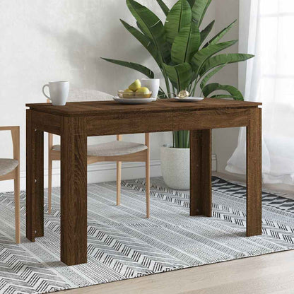 Mesa De Comedor De De 120X60X76 Cm, Fabricada En Madera De Ingeniería