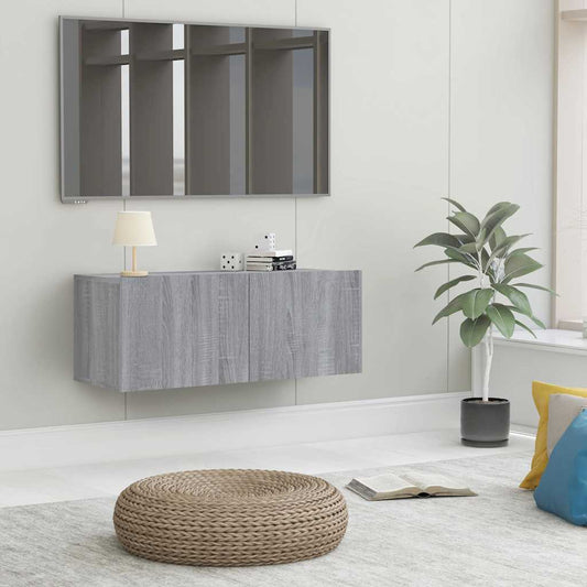 Mueble Para Tv Madera De Ingeniería 80X30X30 Cm