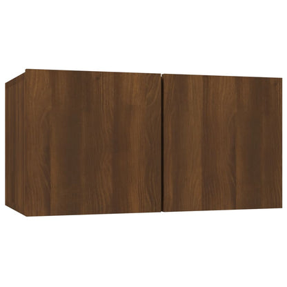 Mueble Tv Colgante Madera Contrachapada 60X30X30Cm