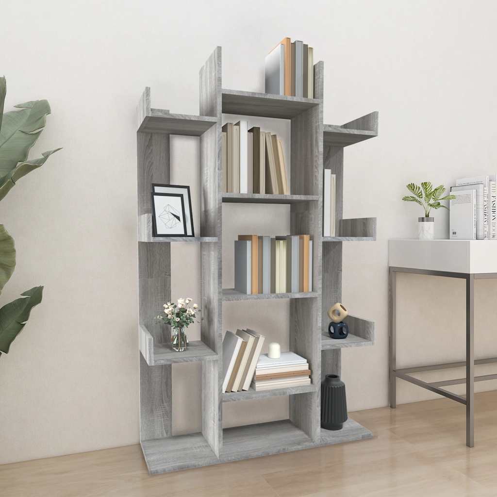 Estantería De Madera De Ingeniería 86X25,5X140 Cm